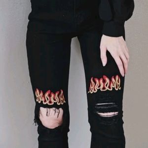 Galen embroidery pants